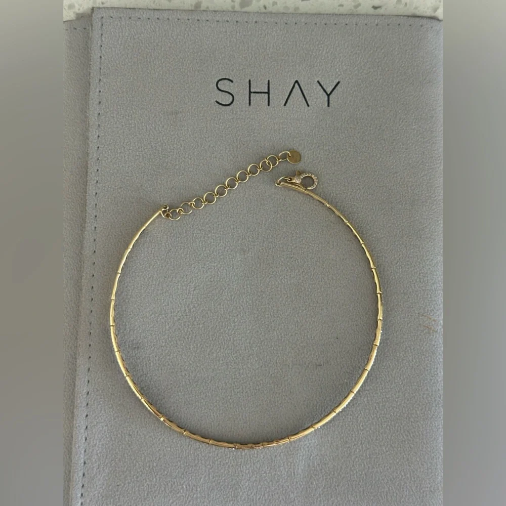 SHAY Essential Pave Diamond Choker Necklace for Women